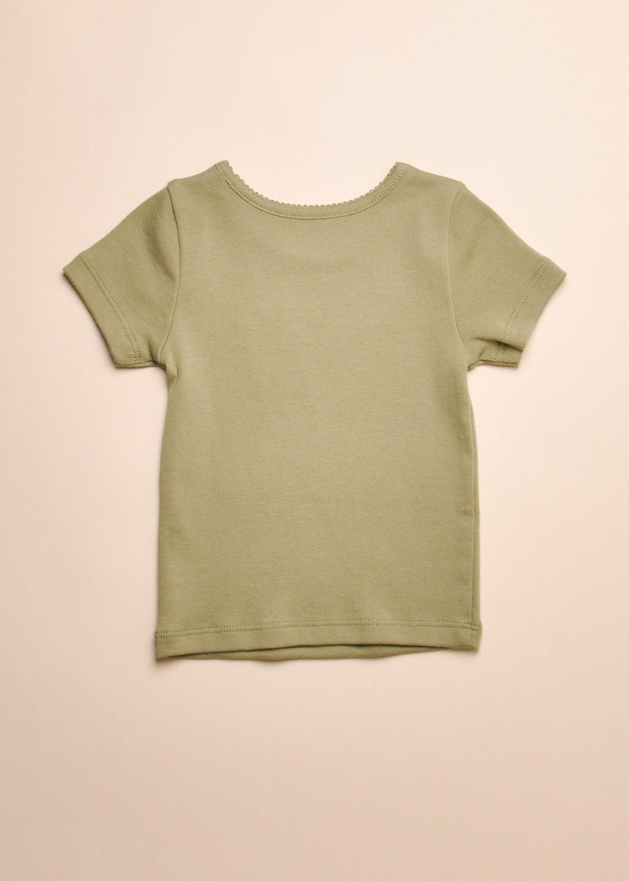 SEESAW TEE - OLIVE