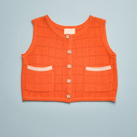 CHECKERBOARD VEST