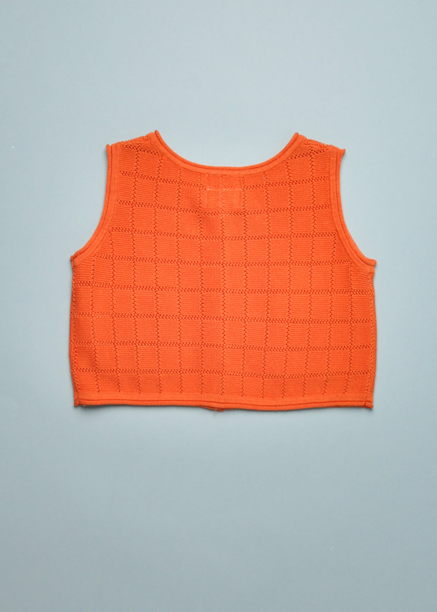 CHECKERBOARD VEST