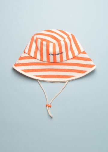 BOBO CHOSES STRIPED BUCKET HAT