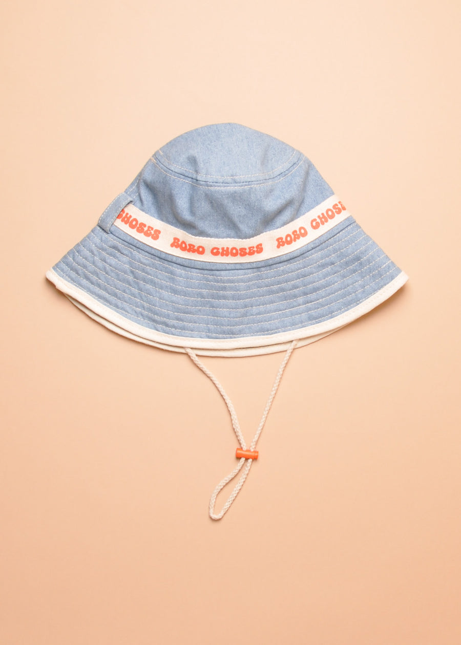 BOBO CHOSES DENIM BUCKET HAT