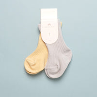 SOCK SET - 2 PACK - YELLOW/BLUE