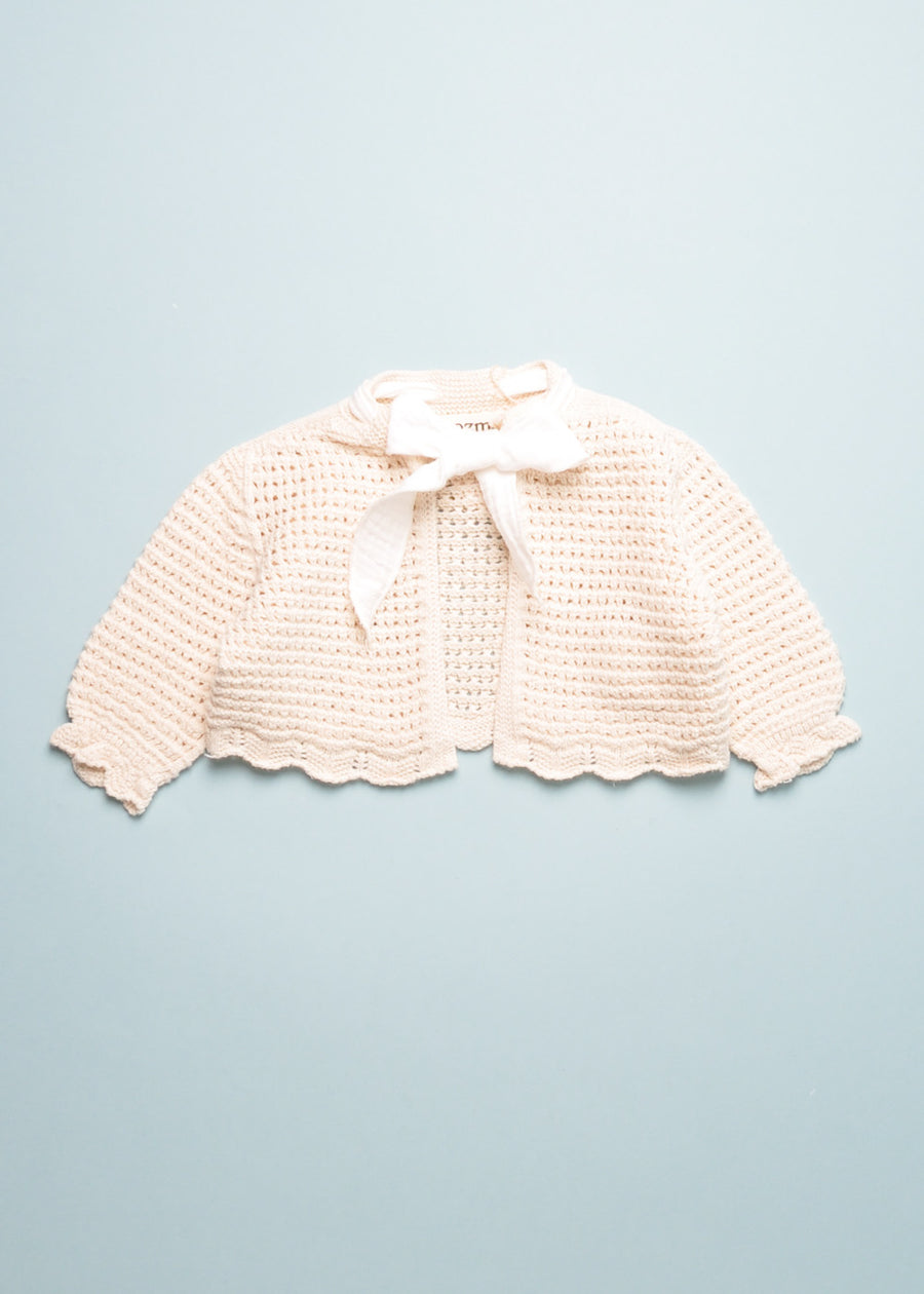 CASANDRA BOW CARDIGAN