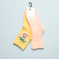 NOMI SOCKS - 2 PACK - MIMOSA