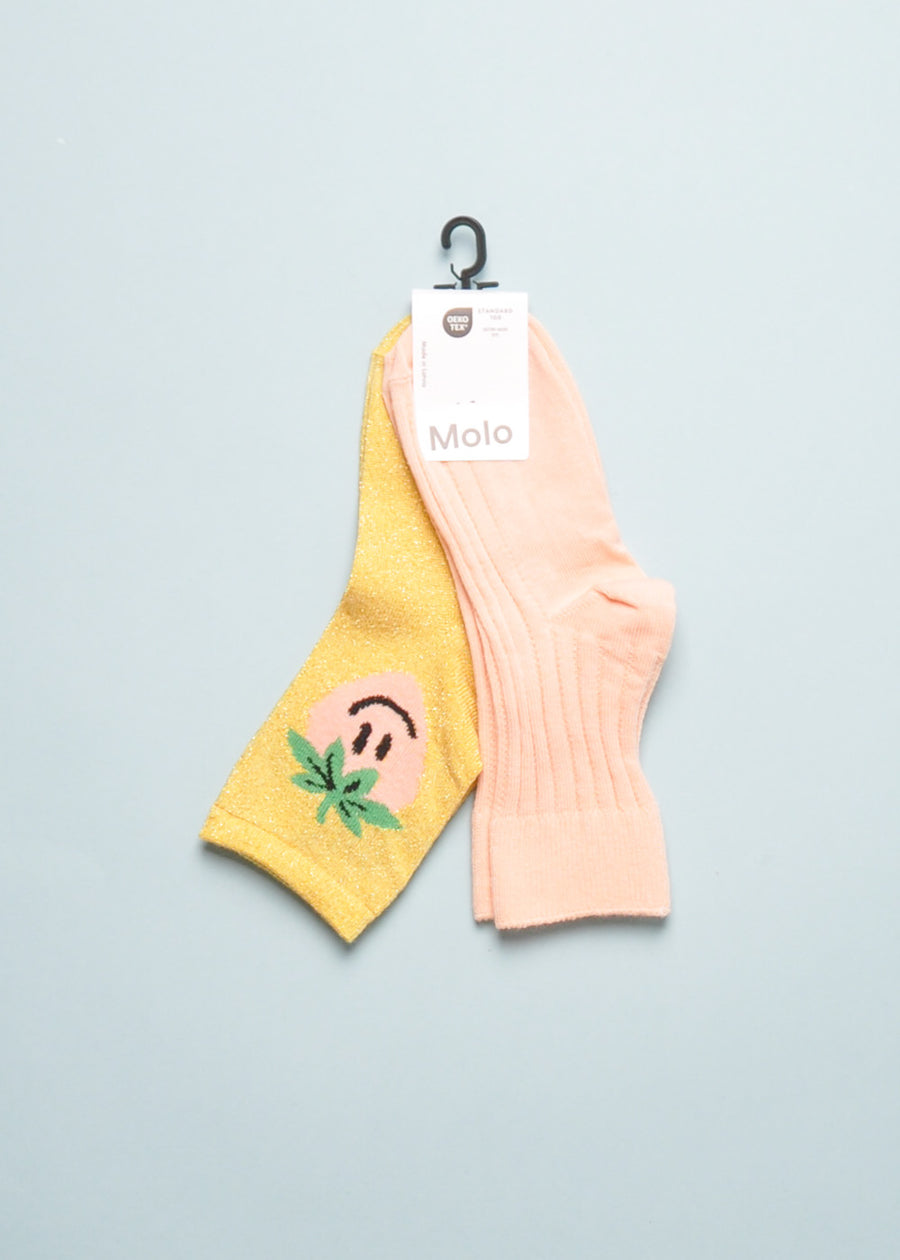 NOMI SOCKS - 2 PACK - MIMOSA