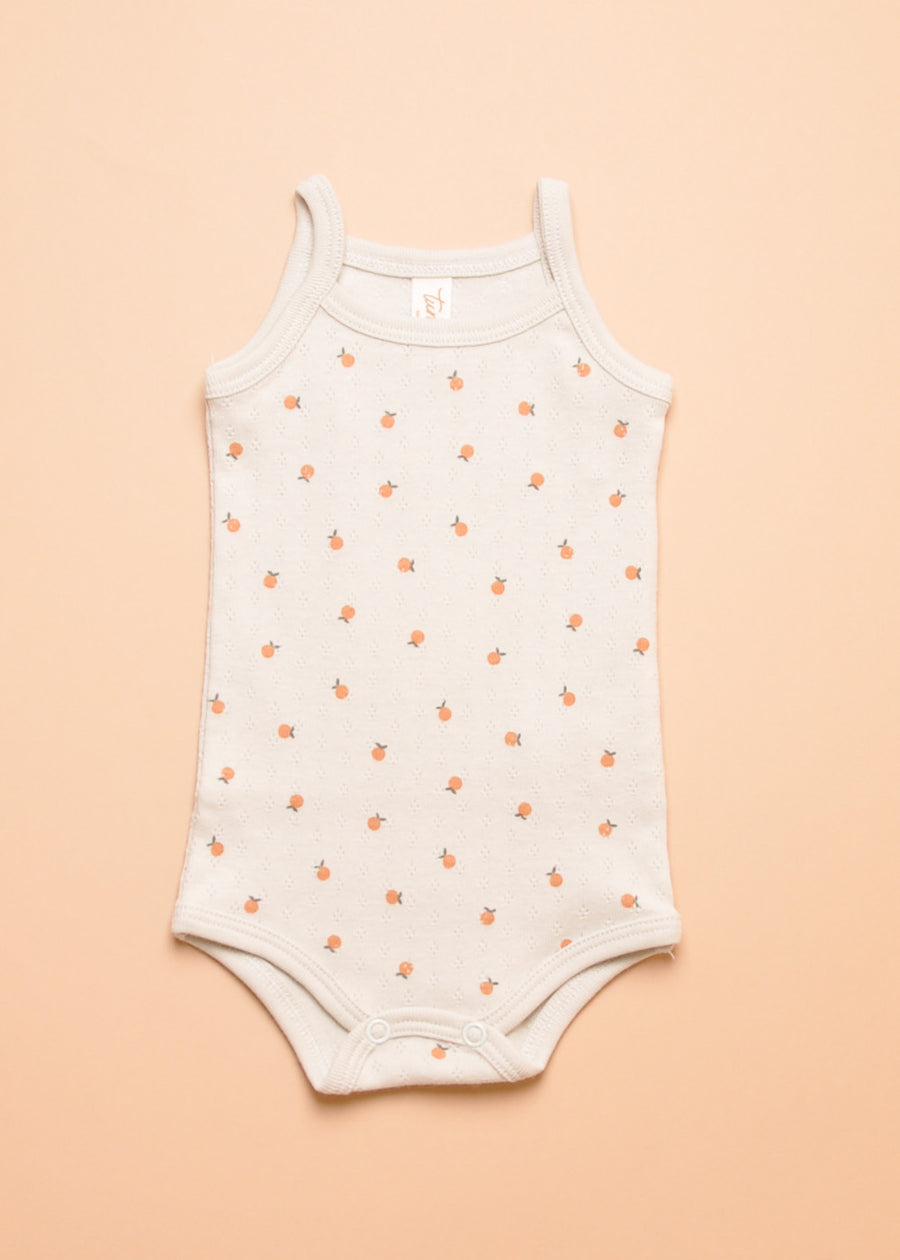 ORANGES TANK ONESIE