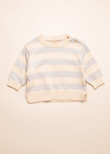 MORGAN STRIPE PULLOVER