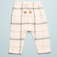 ICARO PLAID BABY PANT