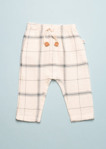 ICARO PLAID BABY PANT