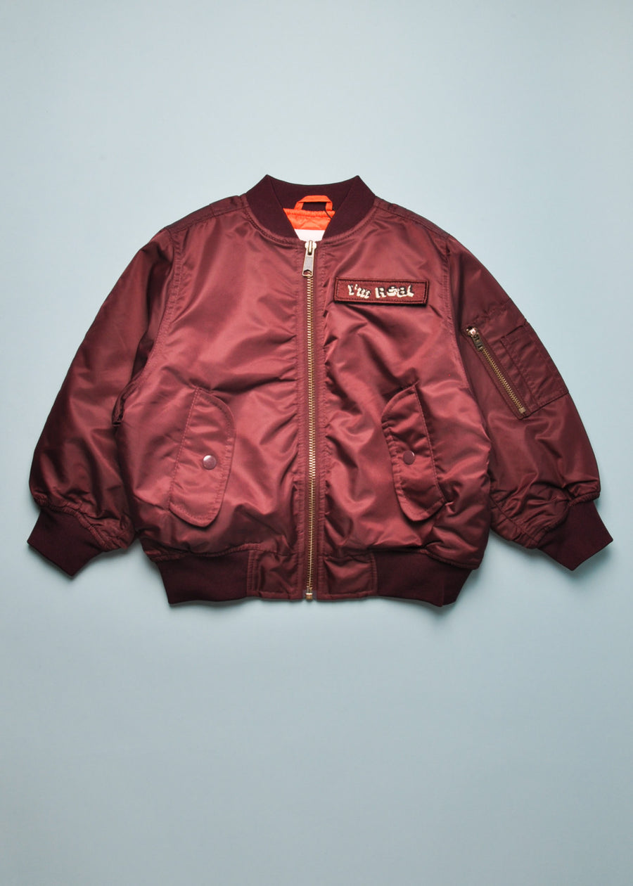 HOWIE I'M REAL BOMBER JACKET