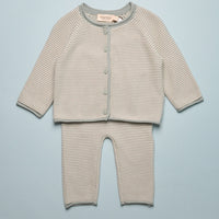 TOTTI PIRA SET - SAGE STRIPE