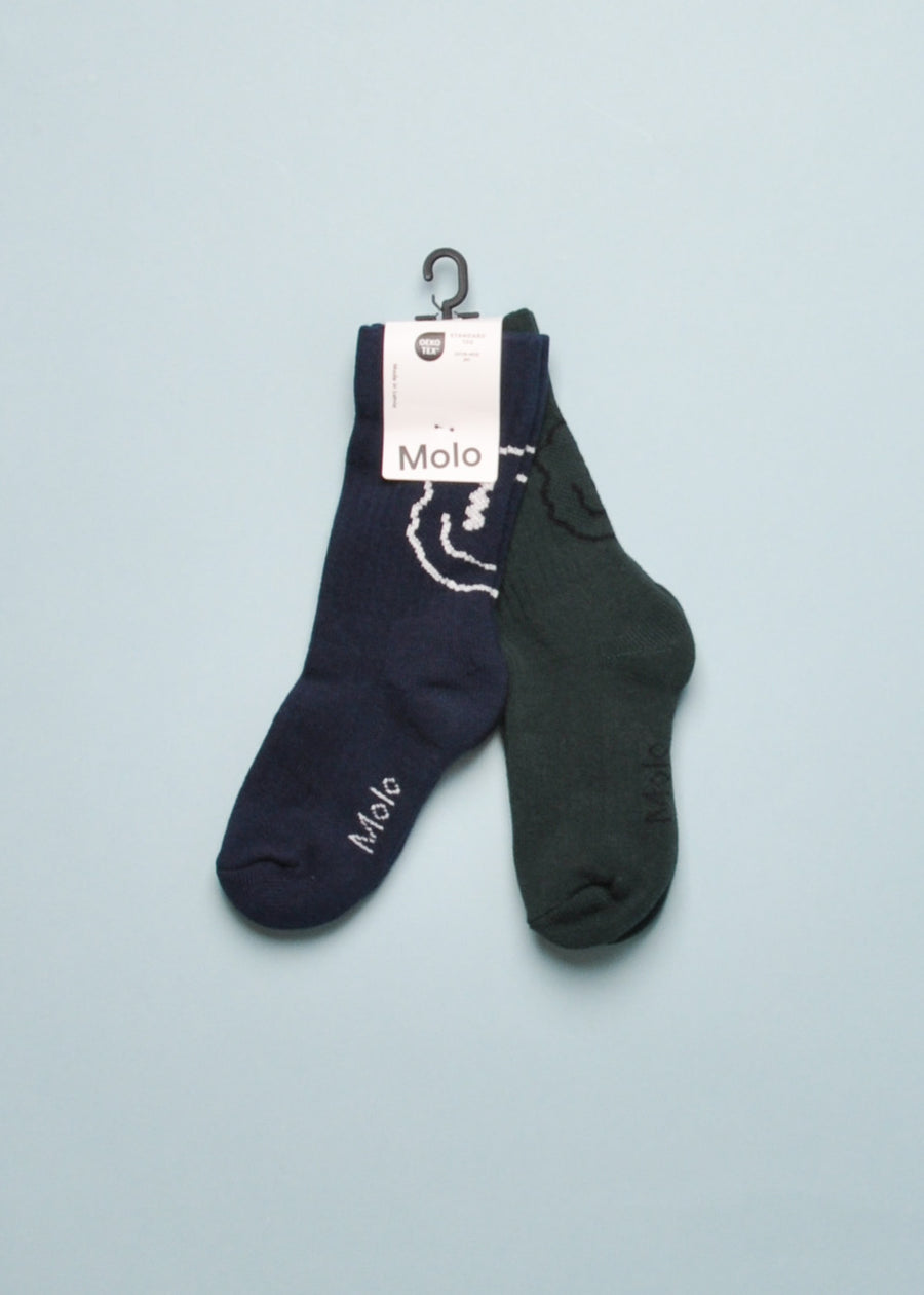 NORMAN SOCKS - 2 PACK - OCEANIC