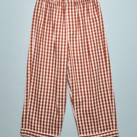 GINGHAM PAJAMA SET