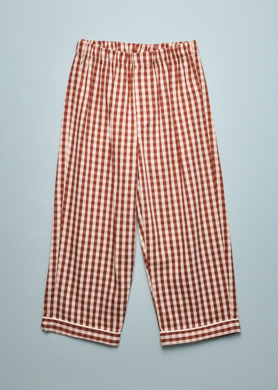 GINGHAM PAJAMA SET