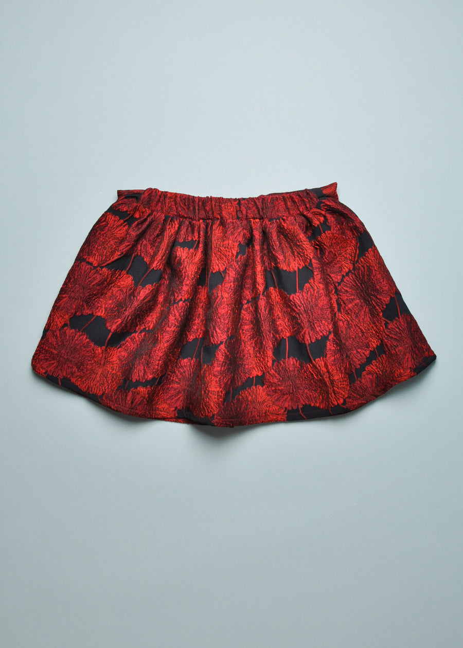 JACQUARD BALLOON SKIRT