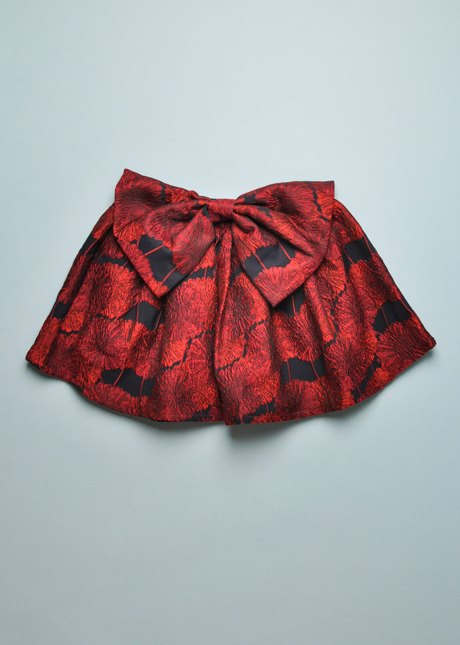 JACQUARD BALLOON SKIRT