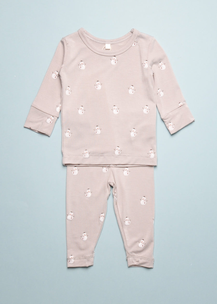 SNOWMEN PAJAMA SET