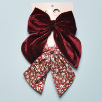 AGNES BOW PACK - BURGUNDY