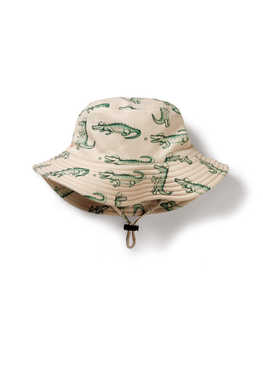 LITTLE CROC SWIM HAT