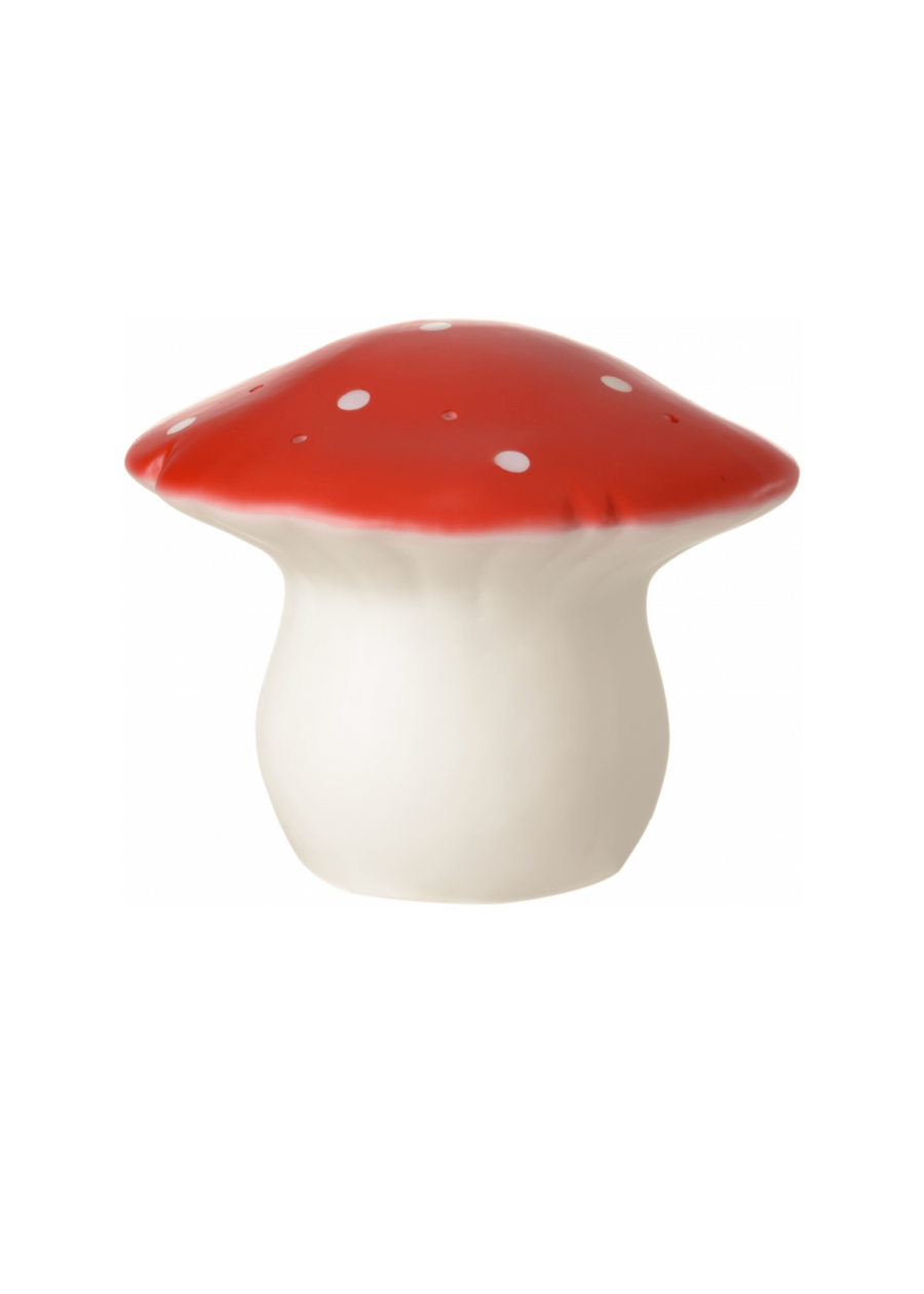 MUSHROOM LAMP - MEDIUM - RED