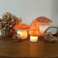 MUSHROOM LAMP - SMALL - VINTAGE PINK