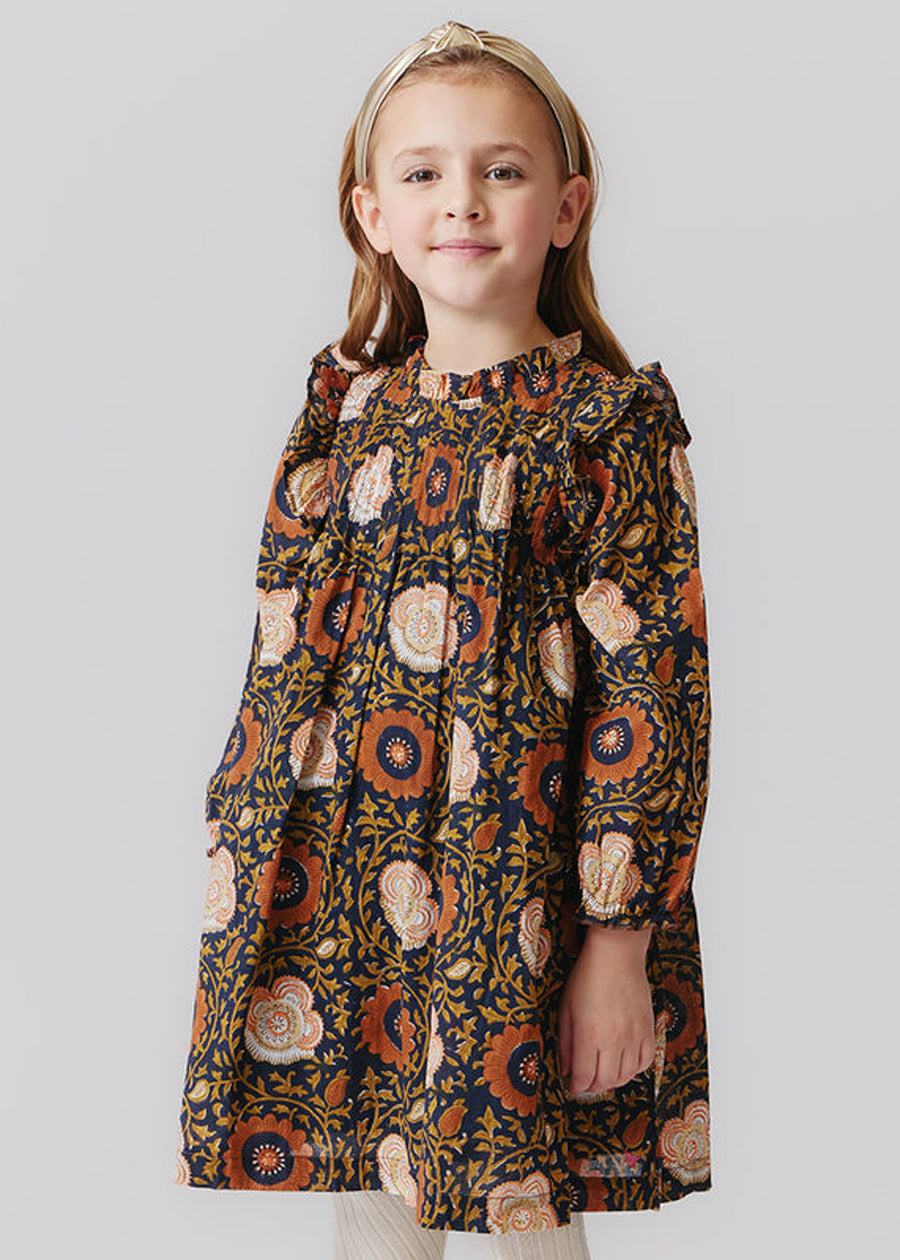 JAIPUR HARVEST FLORAL DRESS