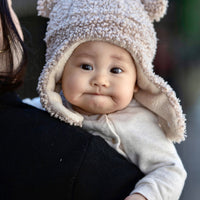 TEDDY CUB SET - HAT AND MITTENS