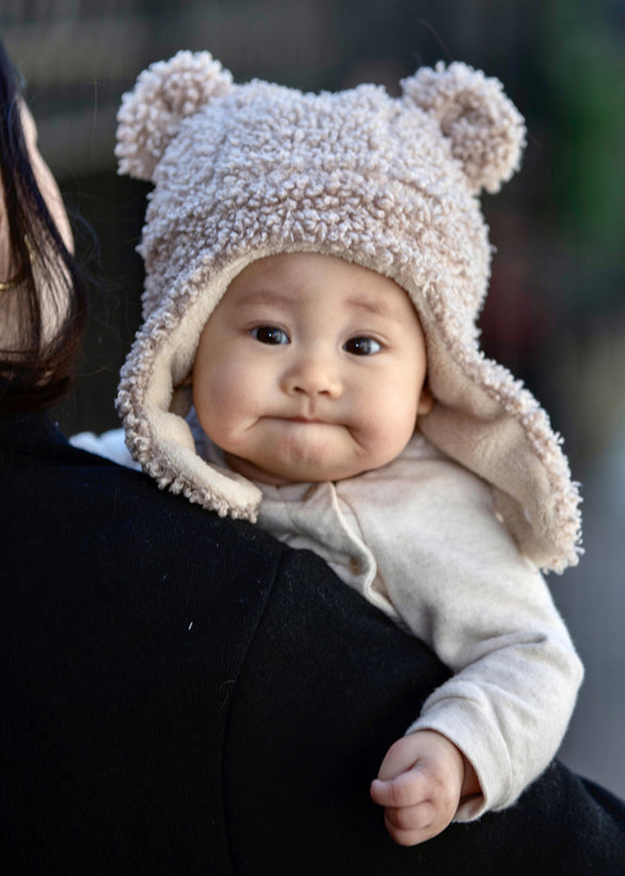 TEDDY CUB SET - HAT AND MITTENS