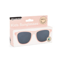 POLARIZED WAYFARER SUNGLASSES - BLUSH SLATE