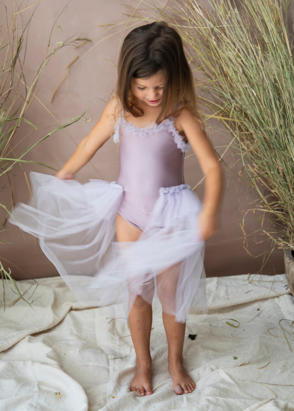 ELANORE TULLE DRESS - DUSK