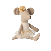 BALLERINA MOUSE - LITTLE SISTER - OFF WHITE