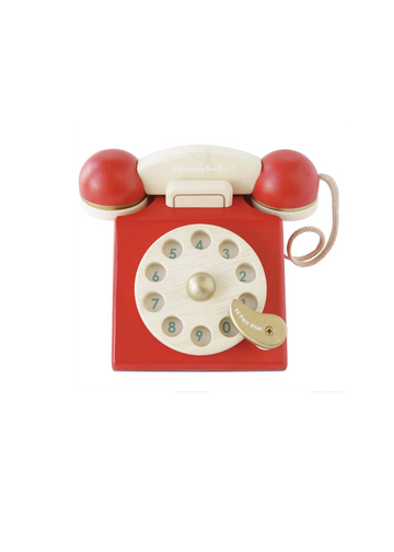 VINTAGE WOODEN PHONE