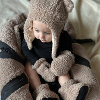 TEDDY CUB SET - HAT AND MITTENS