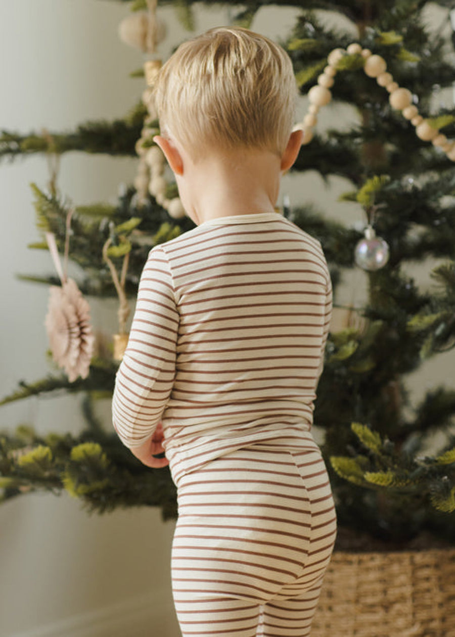 CANDY STRIPE PAJAMA SET