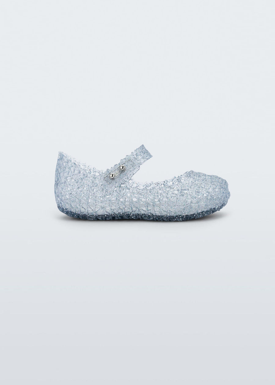 CAMPANA PAPEL SANDAL - GLITTER CLEAR