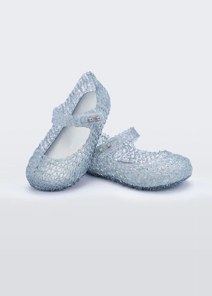 CAMPANA PAPEL SANDAL - GLITTER CLEAR