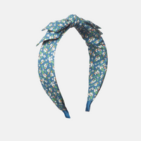 EDIE BOW ALICE HEADBAND - TEAL