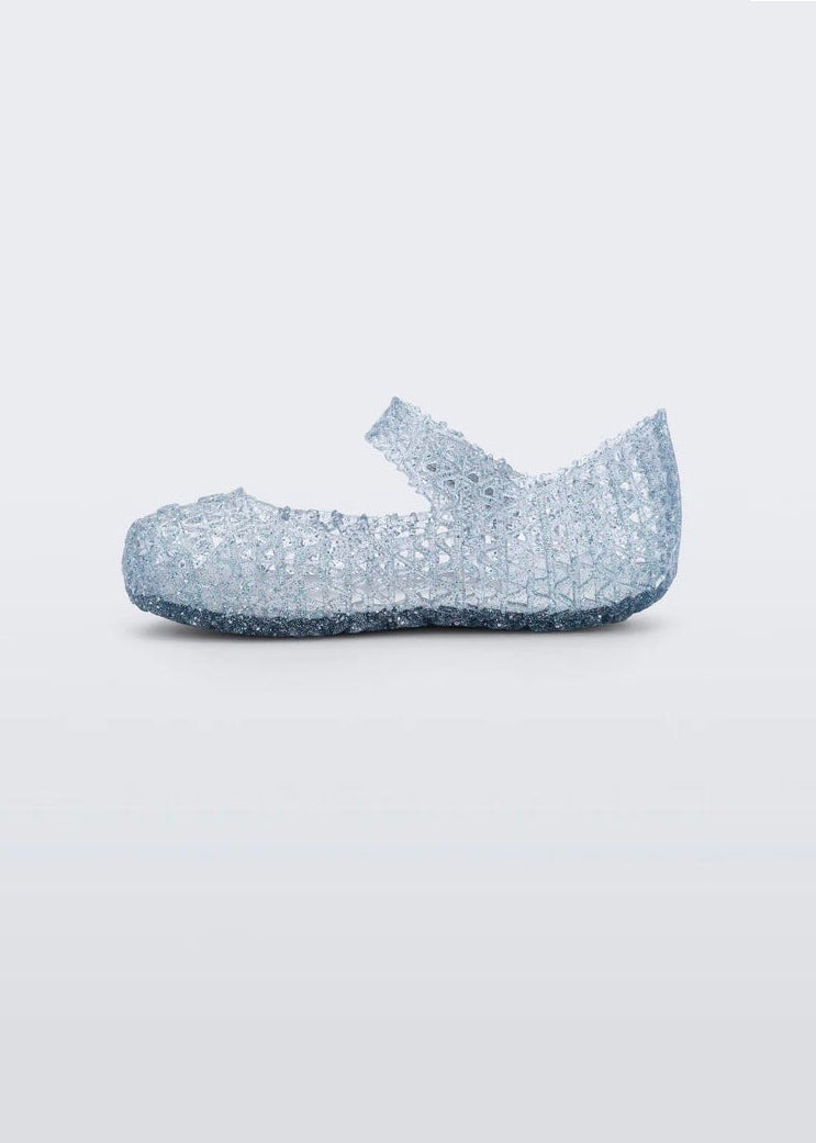 CAMPANA PAPEL SANDAL - GLITTER CLEAR