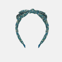 EDIE BOW ALICE HEADBAND - TEAL