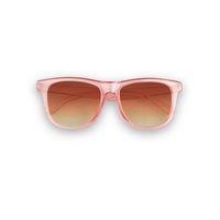 POLARIZED WAYFARER SUNGLASSES - ROSE