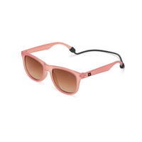 POLARIZED WAYFARER SUNGLASSES - ROSE