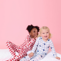 TINY HEARTS BAMBOO PJ SET