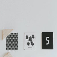 NATURE NUMBER CARDS