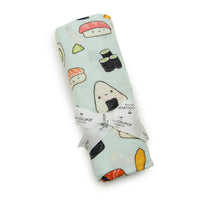 LUXE MUSLIN SWADDLE - SUSHI